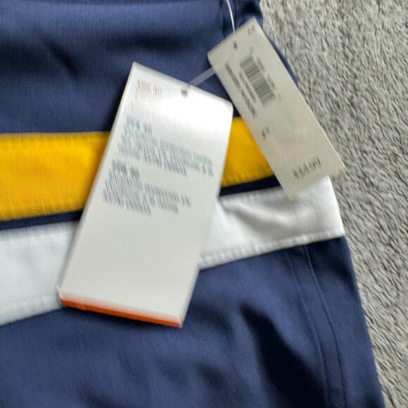 Old Navy California Board Shorts Swim Surf NWT Men's 28 Blue Striped 10" Inseam - Picture 4 of 8